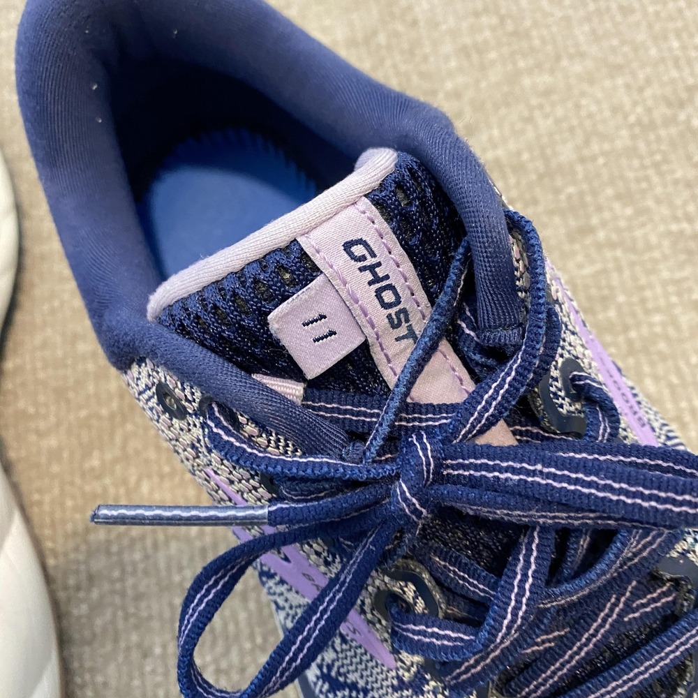 Brooks Ghost 11 Running Shoes Womens Size 7 Blue Mesh Cushioned 1202771B406 - Picture 7 of 9